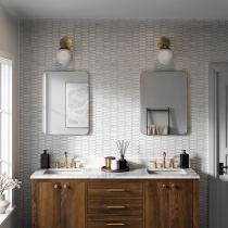 ELEGAN - 4X1/11X11, CALACATA, MATTE